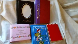 5er Set Mini Fotoalben - verschiedene 20 bis 34 Hüllen, 3,5" bis 6" Größe Bilder - Bild 1 von 12