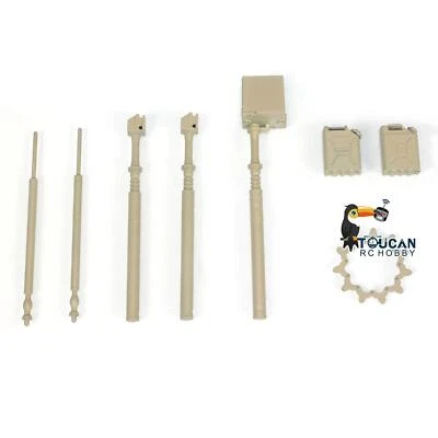 Metal Decorative Parts Fuel Water Tanks for 1/16 RC Tank M1A2 Abrams 3918 Model - Image 1 of 4