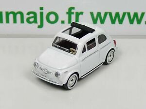 SOL19 Voiture 1/43 SOLIDO (Made in france) FIAT 500 toit ouvrant - 1957