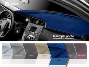 Blue Dashboard Pad Mat Dash Cover For 2010-2018 Toyota 4 Runner - Picture 1 of 3