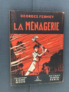 1946 TBE Menagerie Georges Ferney Track Sign - Picture 1 of 3