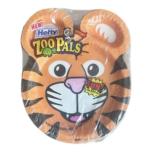 Original Hefty Zoo Pals Assorted Designs Paper Plates Sealed 24 Pack NOS Vintage - Picture 1 of 2