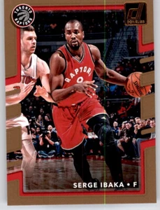 Tarjeta base 2017-18 Donruss Serge Ibaka NBA PWE Raptors #137 - Imagen 1 de 2