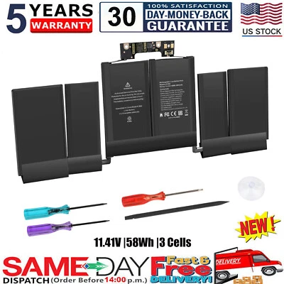 A1964 Battery for MacBook Pro 13" A1989 Mid 2018 2019 / A2251 2020 EMC 3214 3348 - Image 1 of 4