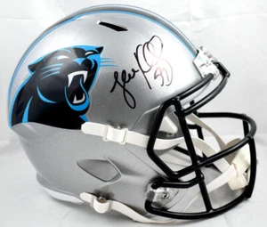 Luke Kuechly Autographed Carolina Panthers F/S Speed Helmet- Beckett W Hologram - Picture 1 of 12