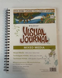 Strathmore Visual Journal Mixed Media Vellum 9"X12" - 34 Sheets - Bild 1 von 4
