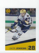 2016-17 Notre Dame Fighting Irish Jack Jenkins (Utah Grizzlies)