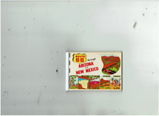 Route 66 vintage souvenir folder views through Arizona & New Mexico, 1960's