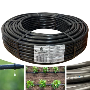 TUBO ALA GOCCIOLANTE 16 passo 20 per IRRIGAZIONE a GOCCIA ORTO GIARDINO 100 mt - Foto 1 di 7