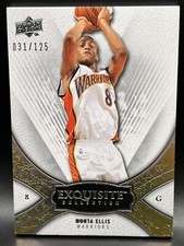 2008-09 UD Exquisite Collection Monta Ellis 31/125 NM+ NBA Warriors Card #57