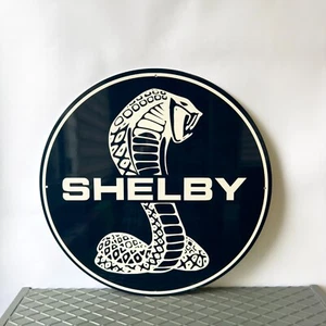 Vintage Shelby Cobra Metal Sign – Muscle Car Garage Decor – XL • 19.7" (50cm) - Picture 1 of 8