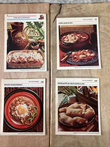 Vintage 1973 McCalls Great American Recipe Card Collection The Southwest F - Picture 1 of 8