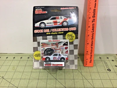 Coche de carreras Racing Champions 1989 Neil Bonnett NASCAR Foto 1 de 2