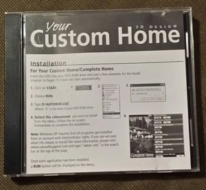 ValuSoft Custom Home Designer Edition , NO ART WORK - Picture 1 of 1