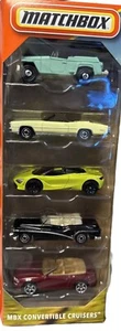 Matchbox 2025 neueste MBX Convertible Cruisers 5 Stück Rarität - Bild 1 von 3