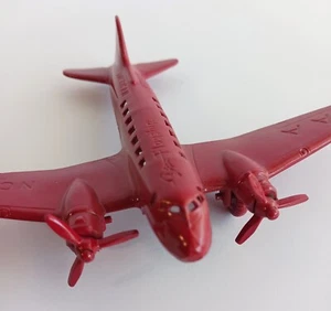 1950s DC-3 American Airlines Thomas Toys AA Flagship Red Plastic Airplane Toy - Picture 1 of 12