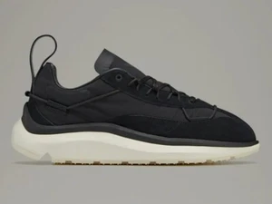 adidas Y-3 Yohji Yamamoto Shiku Run Sneakers Trainers Black HQ6667 RRP £280 - Picture 1 of 9