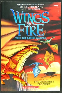 WINGS OF FIRE THE GRAPHIC NOVEL 1ST EDITION BOOK ONE THE DRAGONET PROPHECY 2018 - Foto 1 di 4