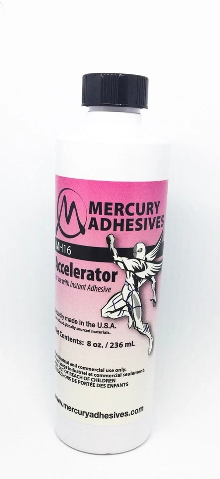 Mercury Adhesives MH16 Foam Safe Accelerator (8 oz Refill) MEUMH16 - Image 1 of 1