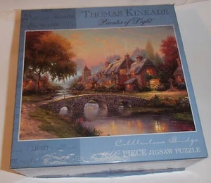Jigsaw Puzzle Thomas Kinkade Painter Of Light Celebration Bridge 1000 pc 2002 - Picture 1 of 1