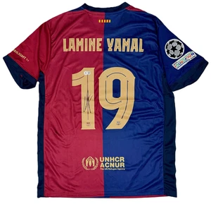 Lamine Yamal Autographed Barcelona FC Jersey signed Beckett BAS QR Hologram - Picture 1 of 14