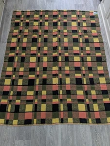 Mountview Vintage Blanket 182 X 144 Multicoloured Design Picnic Sofa Throw Bed - Picture 1 of 8