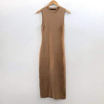 JENNI KAYNE Sleeveless Cotton/Cashmere Midi Dress Size XS - Image 1 of 4