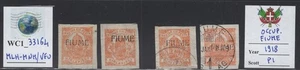 WC1_33164 OCUPACIÓN ITALIANA.: FIUME. Stock sellos de periódico 1918.Sas P1.MLH-MNH/Usado - Imagen 1 de 1
