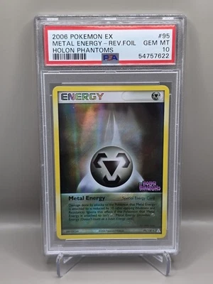 Metal Energy Reverse Foil - PSA 10 POP *3* Pokemon TCG EX Holon Phantoms 95/110 - Image 1 of 4