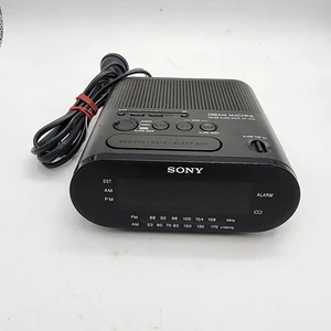 Sony Dream Machine FM/AM Clock Radio ICF-C218 Tested and Working Free Post - Picture 1 of 8