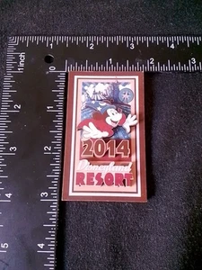 2014 Disneyland Resort Sorcerer Mickey Castle Magnet - Picture 1 of 8