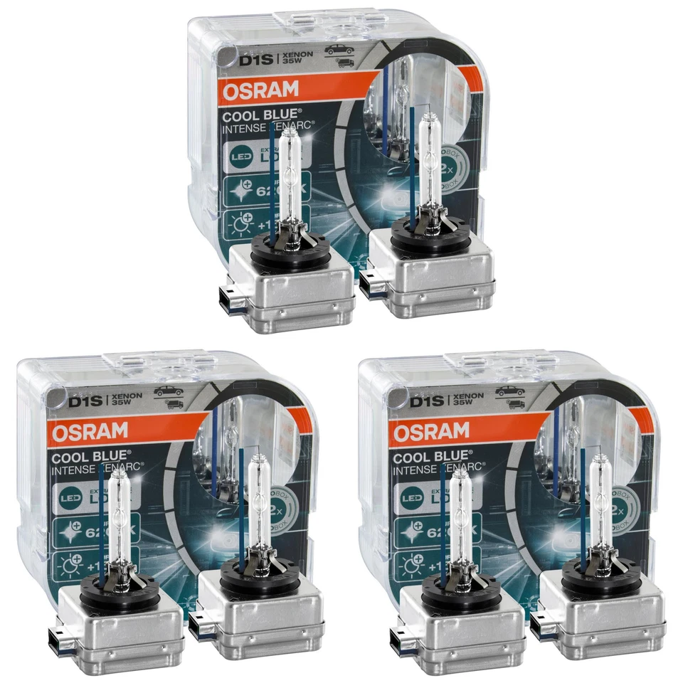 2x Glühbirne Pk32d-2 D1S (Gasentladungslampe) 66140CBN-HCB OSRAM für ABARTH AUDI