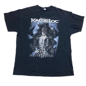 Kamelot Silverthorn North America Tour 2013 Short Sleeve T Shirt Mens XL Black - Picture 1 of 12