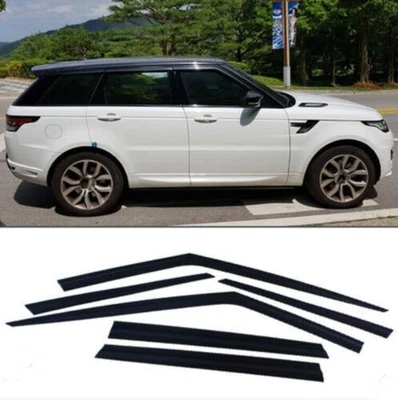 Para Land Rover Range Rover Sport Negro Ventana Visera Ventilación Sol Lluvia Protector 2016-20 Foto 1 de 2