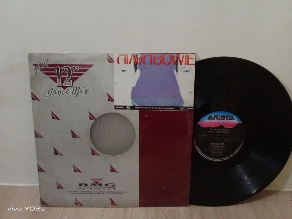 David Bowie 33 rpm Philippines 12" LP EP Jump They Say - Image 1 of 2