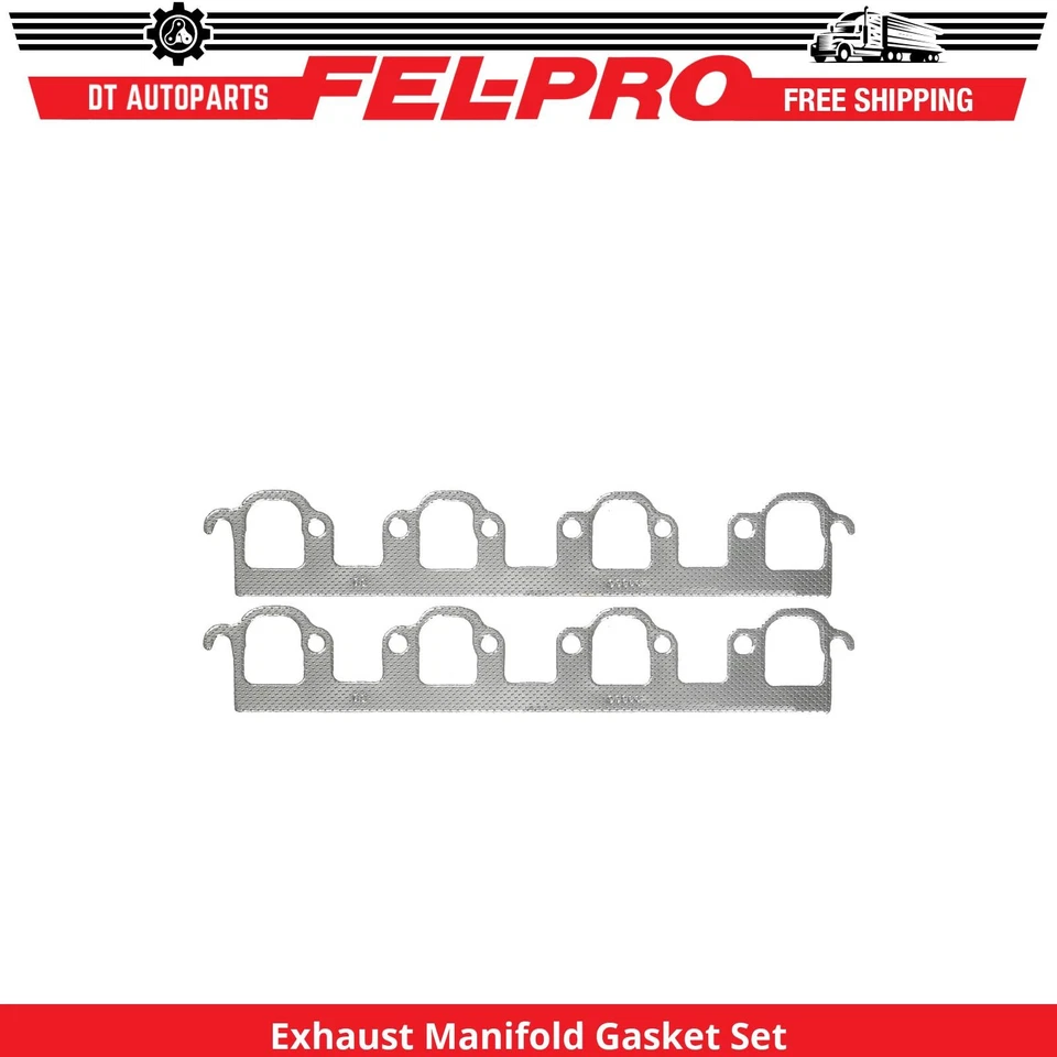 Juego de juntas de colector de escape Fel-Pro para Ford F-600 LPO 1991 7,0 L V8 Foto 1 de 1
