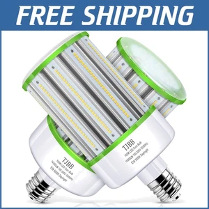 Durable E39 100W LED Corn Bulbs - 2-Pack, Long Lasting 50000 Hours, Easy Install - Picture 1 of 10