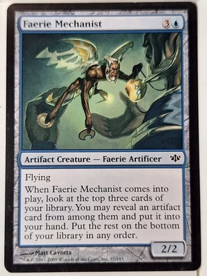Faerie Mechanist - Conflux - Magic the Gathering MTG Nice! - Image 1 of 3