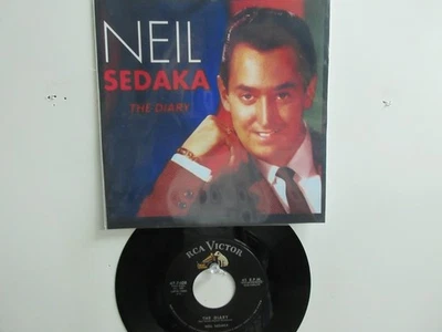 💥 ' NEIL SEDAKA '  HIT 45 + PICTURE  [ THE DIARY ] 1958 ! 💥 — 第 1/4 张图片