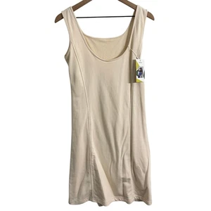 Halara Hellbeige Tank Minikleid Gr. Medium Neu - Bild 1 von 7