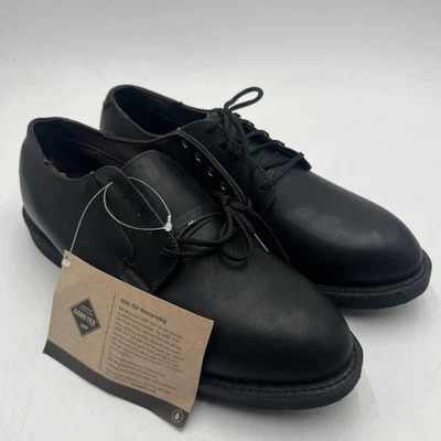 Red Wing Oxford Schuhe Herren 9,5 schwarz Gore-Tex wasserdicht Postbote 9183 USA - Bild 1 von 4