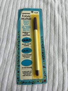 Verschwindender Stoffmarker - macht leuchtend lila Markierungen, verschwindet ohne Waschen - Bild 1 von 8
