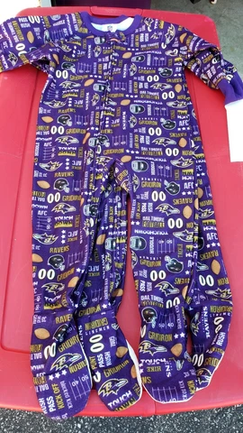 Baltimore Ravens one piece pajamas 3T Cover