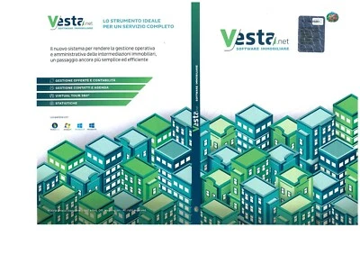 SOFTWARE IMMOBILIARE--- (  VESTA.NET ).ADATTO PER QUALSI   AGENZIA IMMOBILIARE - Immagine 1 di 4