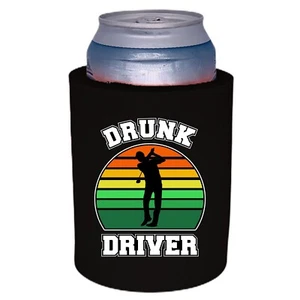 Drunk Driver Golf Thick Foam Can Coolie - Picture 1 of 10