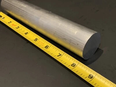 1-1/8" X 8" Long Aluminum Round Rod Solid 6061-T6  Bar Stock Blank Extruded - Image 1 of 2