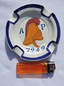 AMICALE DES POMPIERS 1949 - CENDRIER HENRIOT QUIMPER 1949 - Imagen 1 de 9