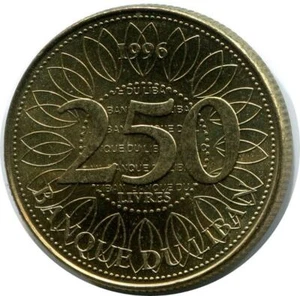 250 LIVRES 1996 LEBANON Coin #AH747U - Picture 1 of 3