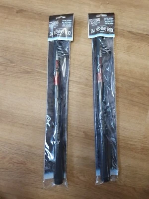 Boyz Toyz RY121 Telescopic Compact Travel Angling Fishing Rod Soft Grip Handle - Image 1 of 2