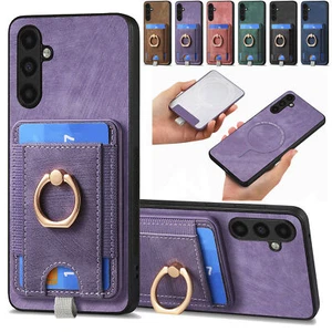 Magnetic Card Slot Phone Case For Motorola Edge 60 E30 G85 E15 Google Pixel 9 8 - Picture 1 of 20